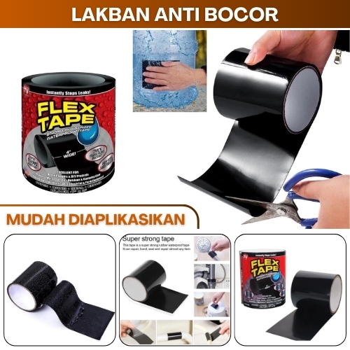 Lakban Anti Bocor Flex Tape Anti Leak Isolasi Ajaib Lakban Pipa Bocor Lakban Flex Tape