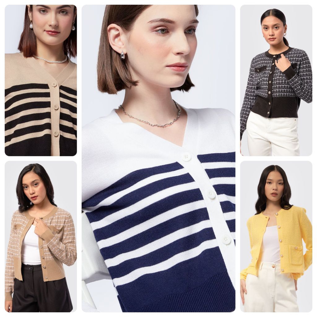 EXECUTIVE CARDIGAN WANITA LENGAN PANJANG RAJUT ORIGINAL