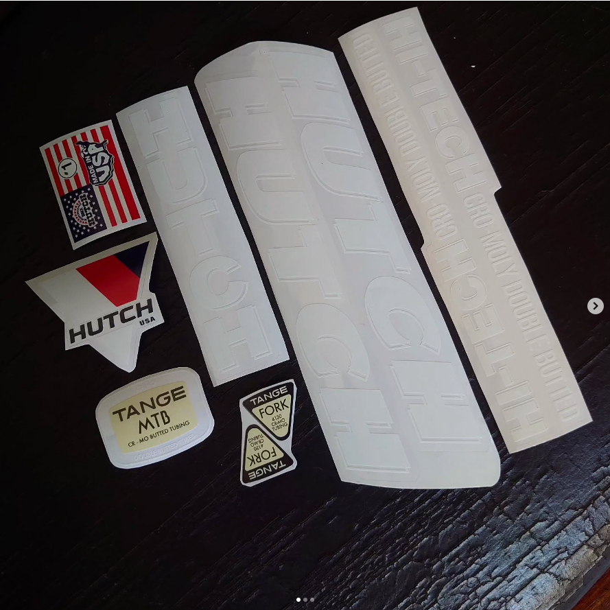 Decal Stiker OS MTB Hutch 90s