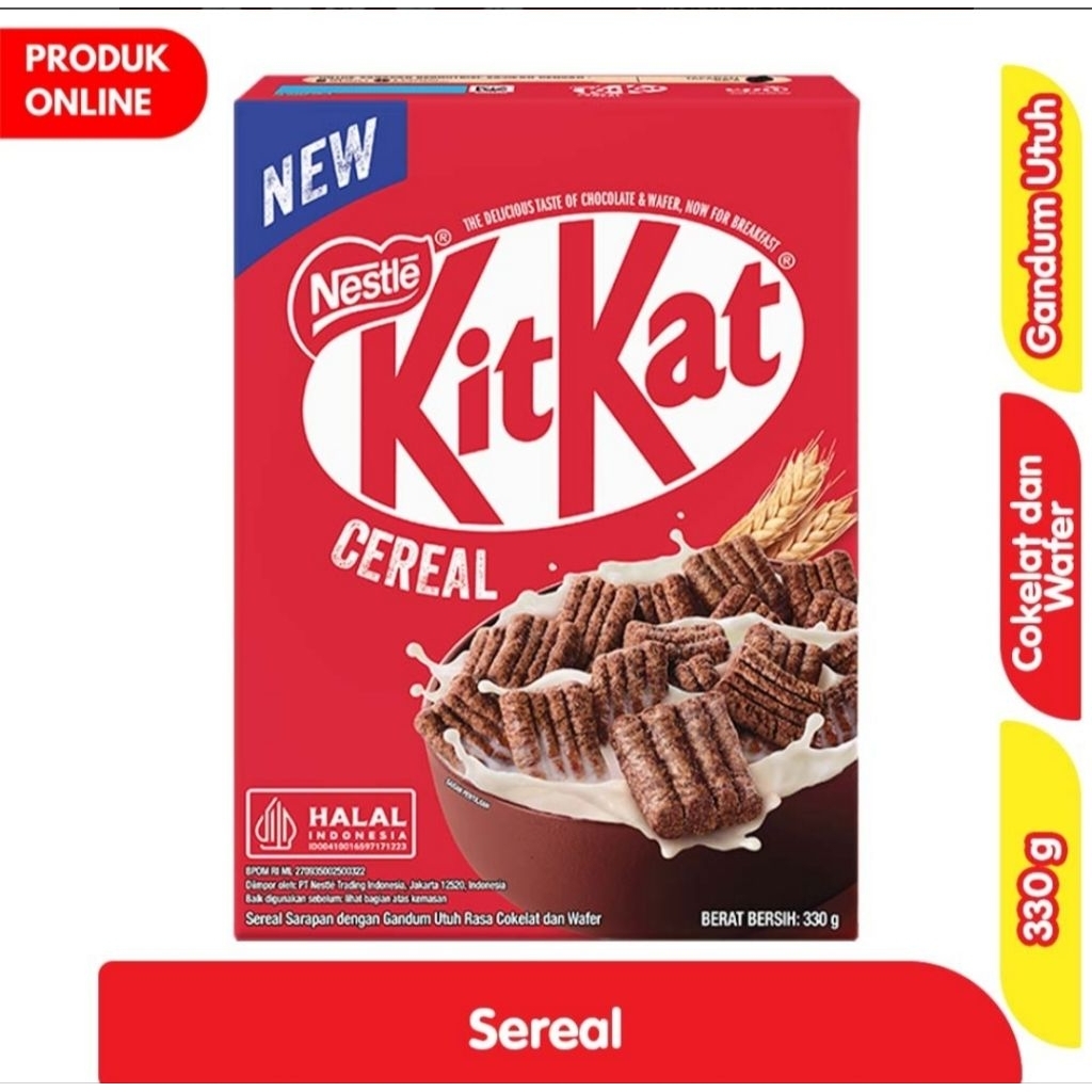 

Kitkat cereal Imprt 330gram HARGA TERMURAH SG