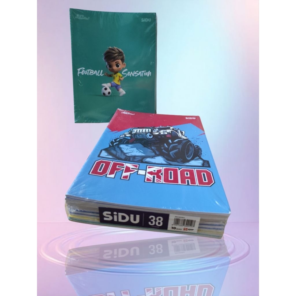 

SIDU buku tulis 38 lembar isi 10buku random