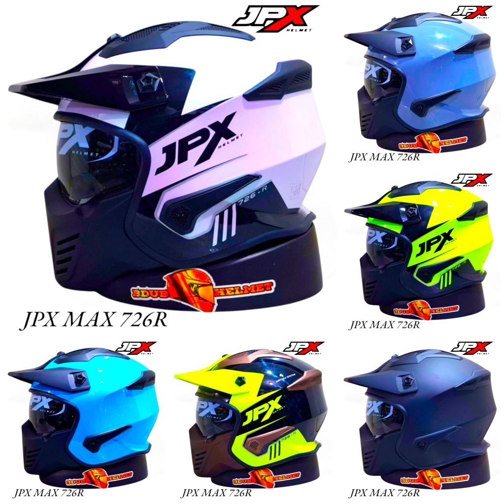 Helm Jpx mx 726 R mx06 original JPX
