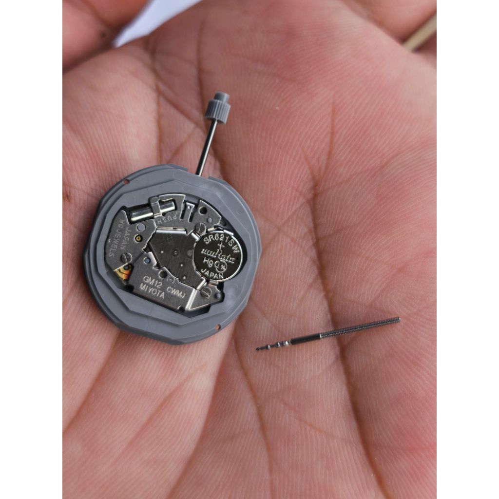 Mesin jam tangan original miyota GM 12 / Gm10