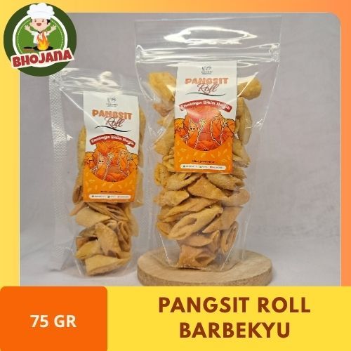 

[LESTARI Snadi] Pangsit Roll Barbeque (BBQ) Snack Camilan Makanan Ringan Barbekyu