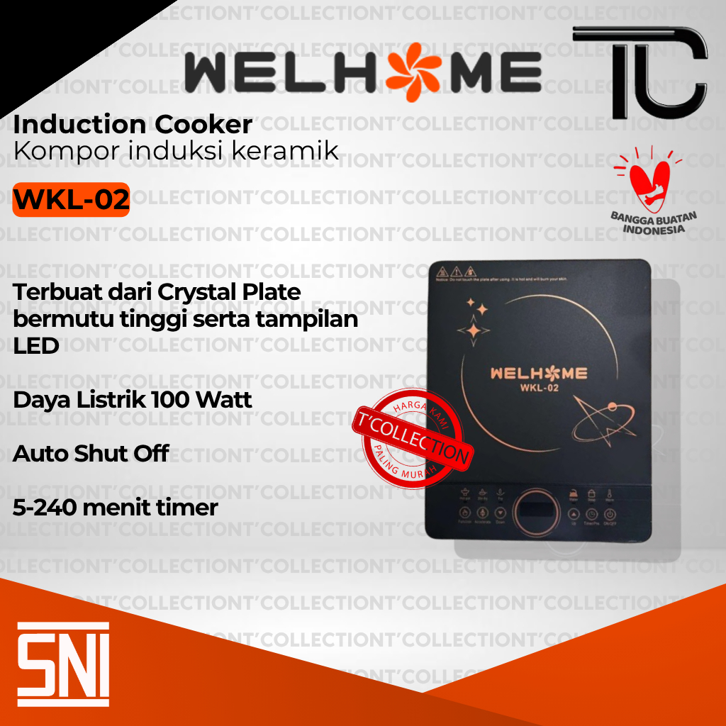 Welhome Kompor induksi WKL-02