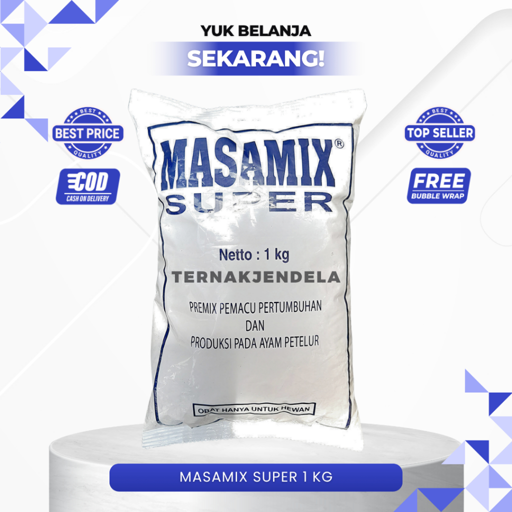 MASAMIX SUPER 1 KG - Premix Pemacu Produksi Ayam Petelur