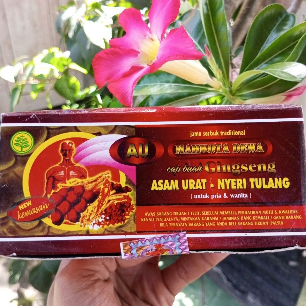 

MAHKOTA DEWA ASAM URAT SERBUK JAMU TRADISIONAL.