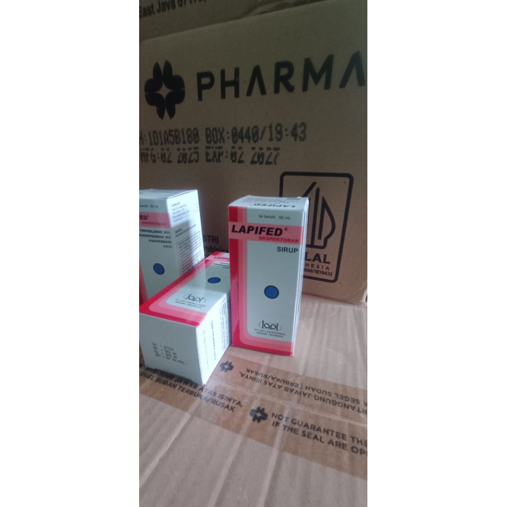 

PAKET 3 BOTOL LAPIFED SIRUP