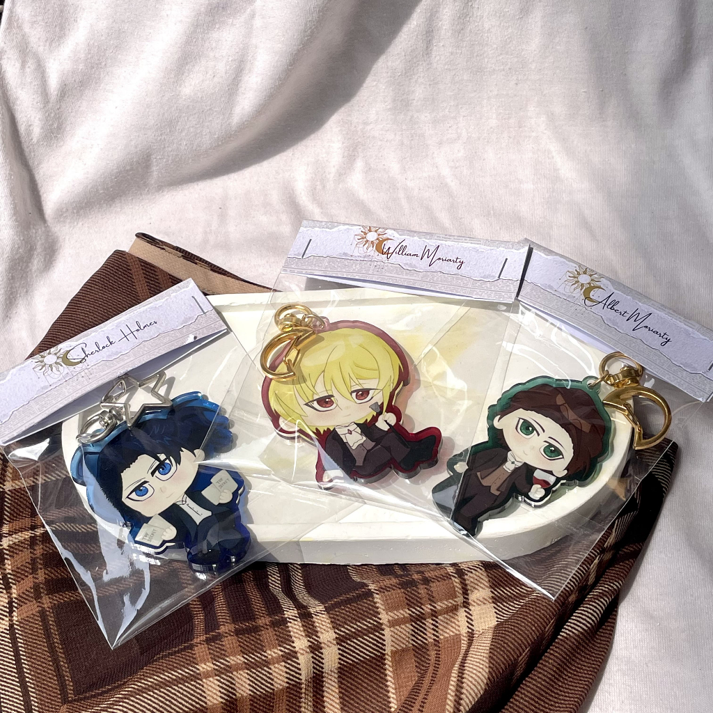 Moriarty The Patriot Keychain / Gantungan Kunci Moriarty The Patriot - Moriarty, Sherlock Holmes