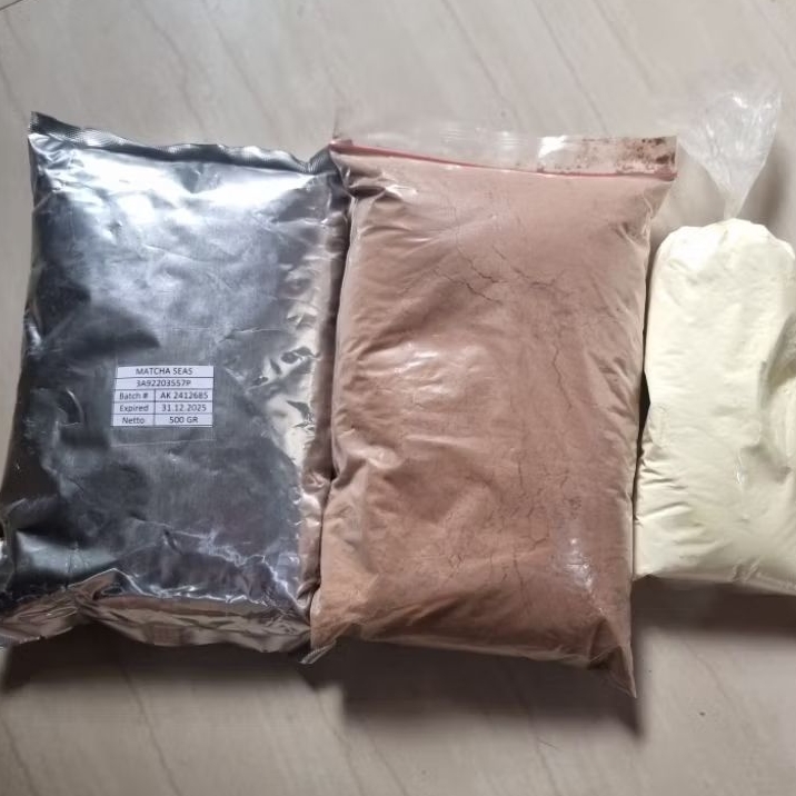 

Coklat bubuk, Green tea bubuk, susu bubuk SW03