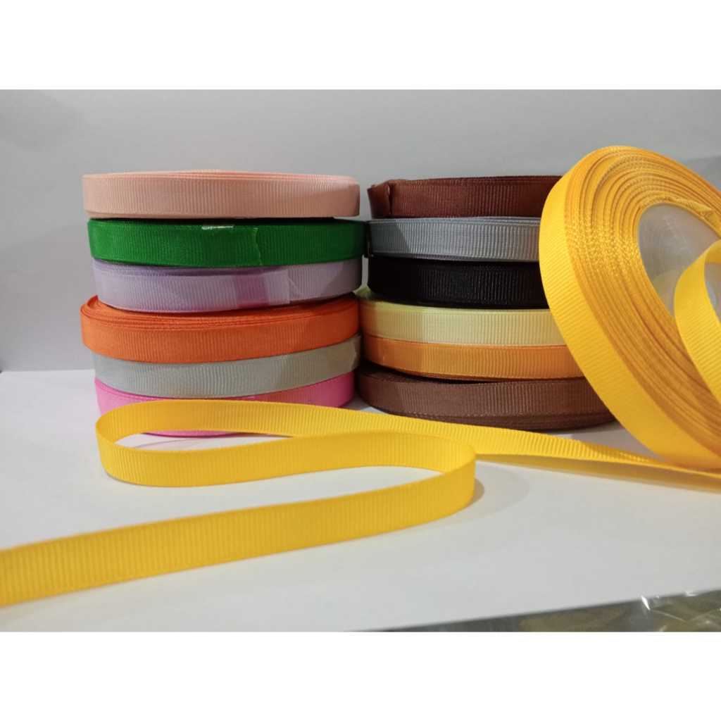 

Pita Grosgrain 3/8" pita salur pita garis per rol