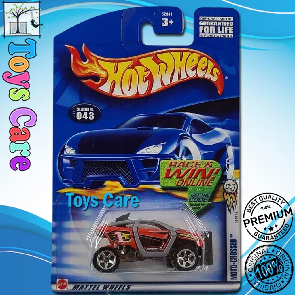 Hot Wheels Moto Crossed Merah 2002 First Editions