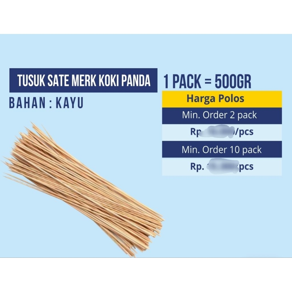 Tusuk Gigi Koki Panda