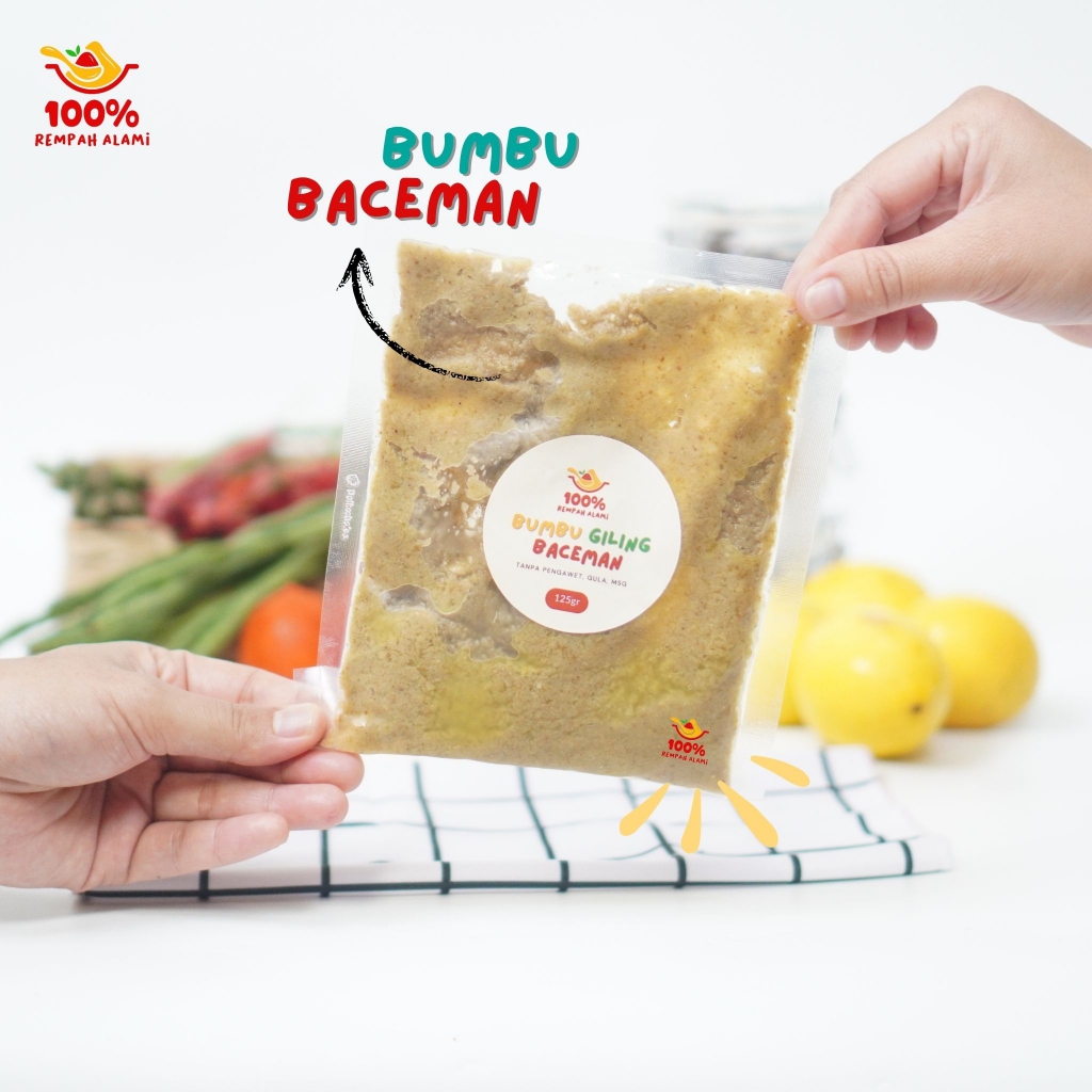 

100Persen Bumbu Bacem Basah Racik Instan 125gr