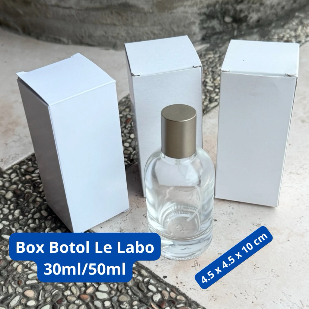Box Parfum Polosan | Ukuran 4.5 x 10cm | Kemasan Parfum 30ml 50ml | SOFTBOX POLOS