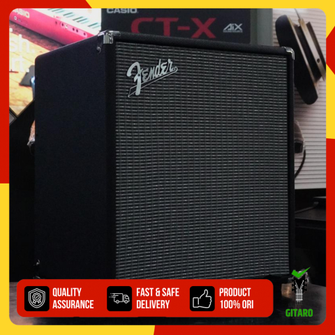 Amplifier Ampli Gitar Fender Rumble 100 V3 Bass Combo Amplifier Ori