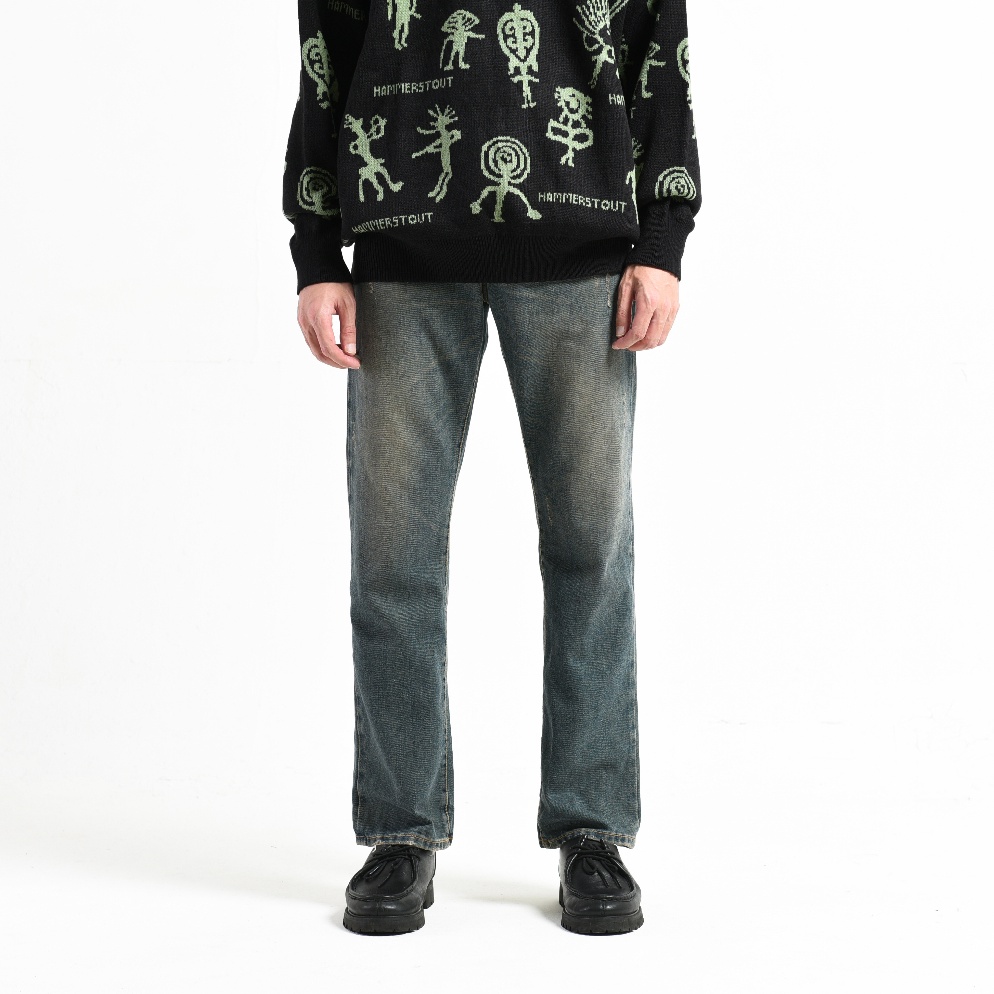 KODE I19Y Hammerstout  Celana Denim Washed Jeans  Griffin