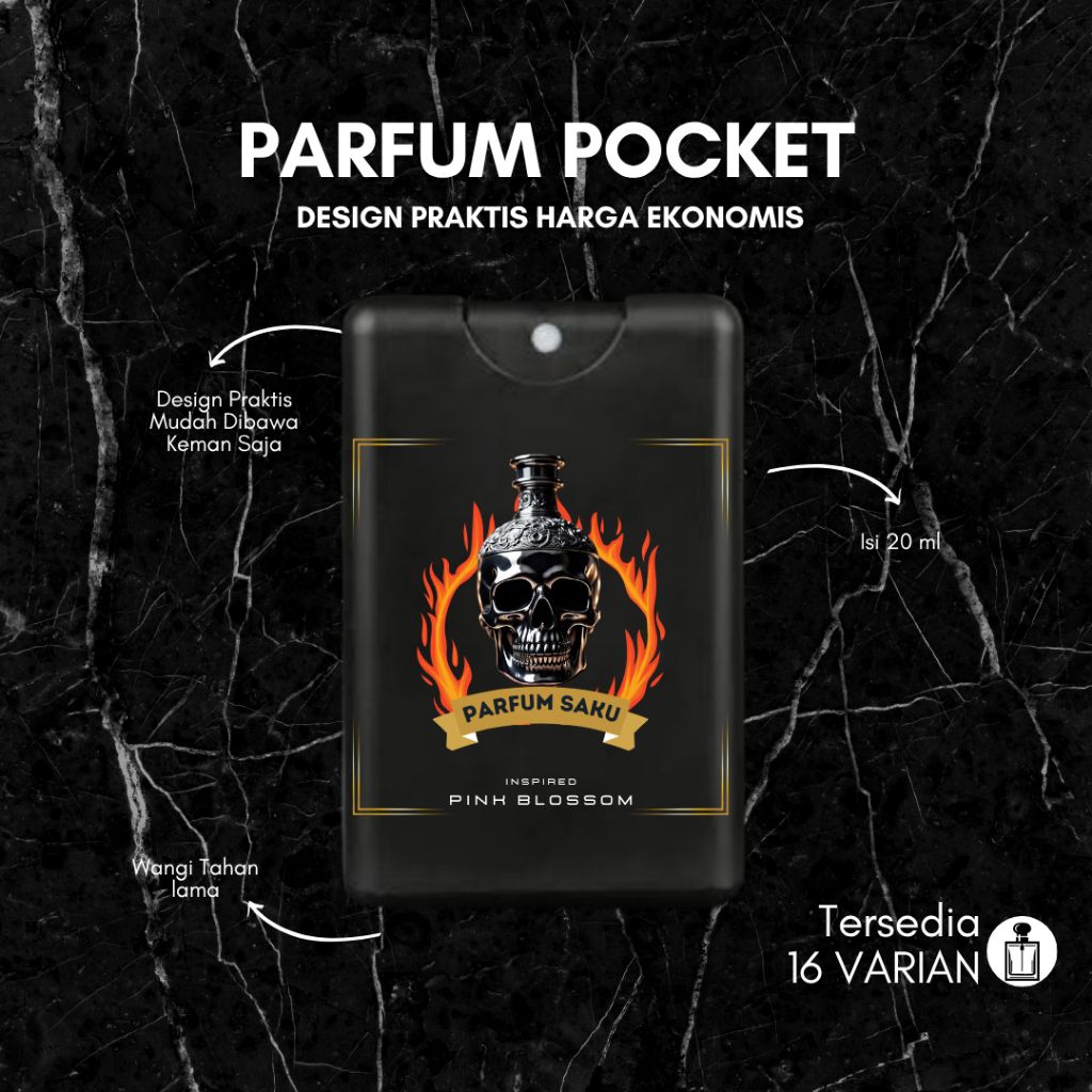 Parfum Pocket 20 Ml parfume pria parfume wanita parfum saku pria wanita parfum wangi parfum murah