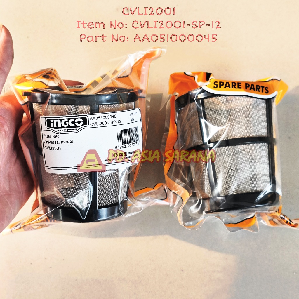 Jaring Saringan Hepa Filter Net INGCO CVLI2001-SP-12 Vacuum Cleaner AA051000045