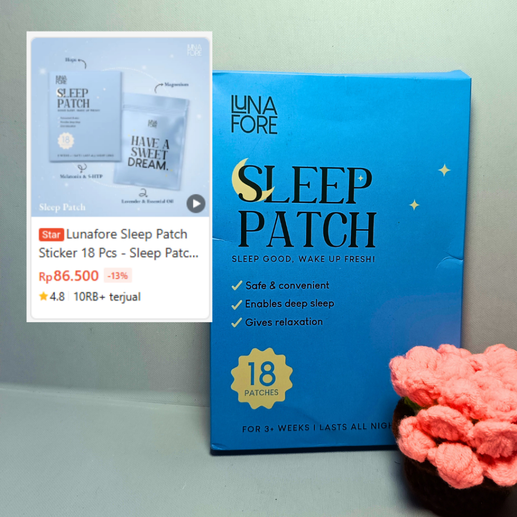 Lunafore Sleep Patch | 18 Pcs Patch