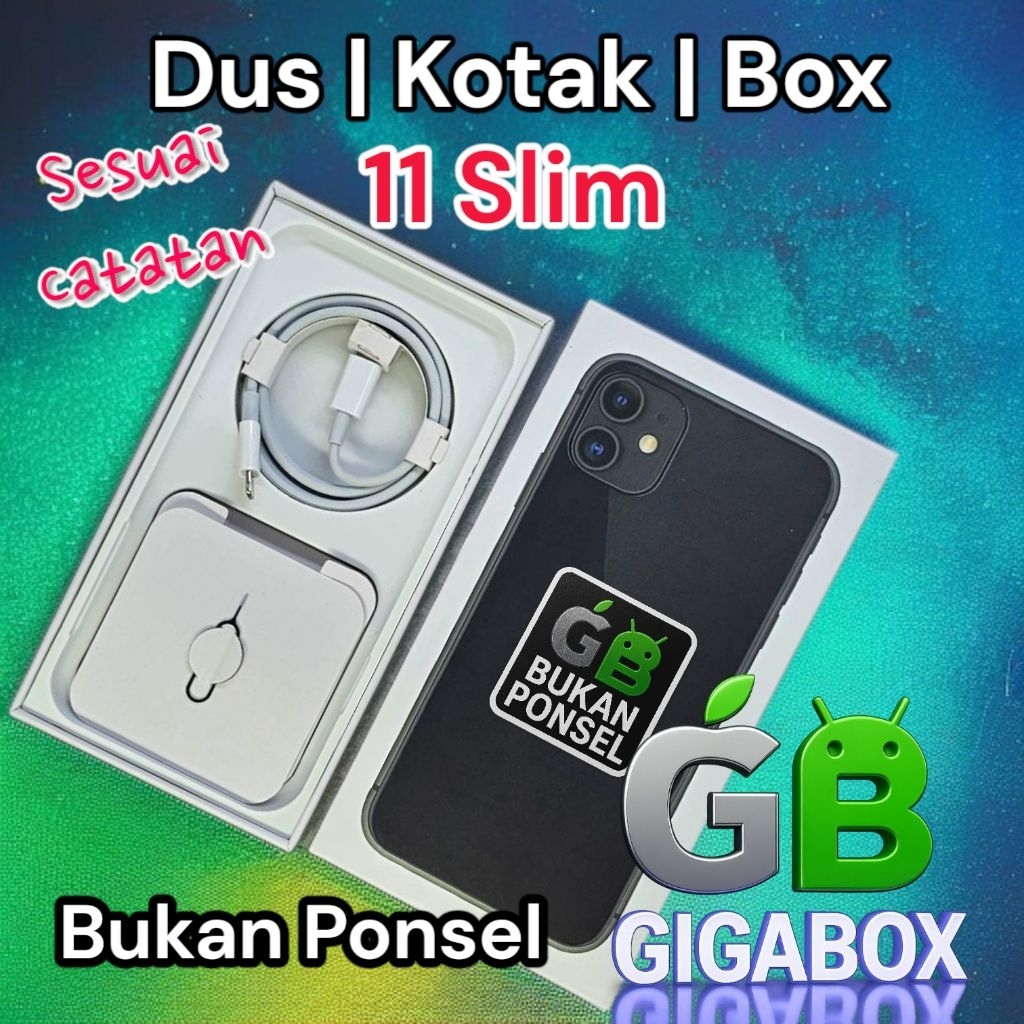 

(Sesuai Catatan) Dus | Kardus | Box 11 Slim (Fullset) – Kemasan Premium Dekoratif Warna Presisi