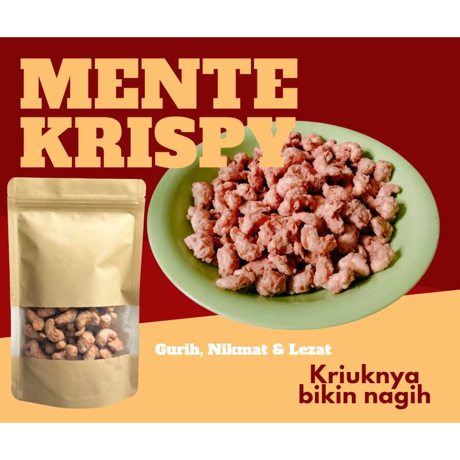 

Kacang Mede Krispi Premium 200 Gr
