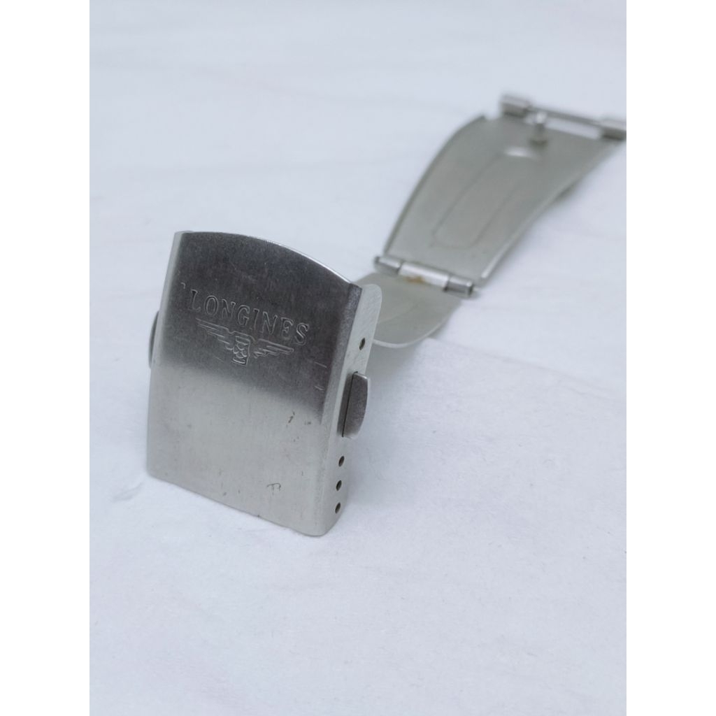 Clasp buckle deployment bracelet longines18mm kuncian pengait rantai jam tangan vintage klasik part 