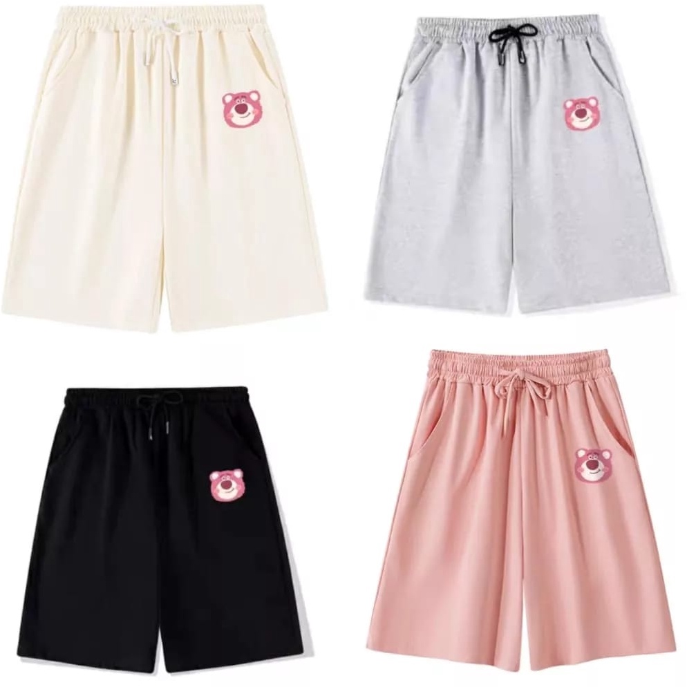 KODE J53N COD Celana Wanita Lotso Pants Fleece Nyaman