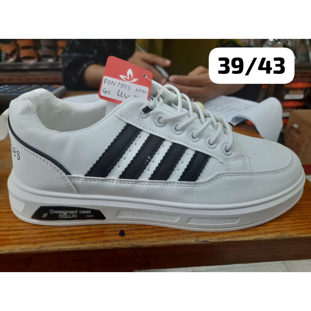 Sepatu Cowok putih import