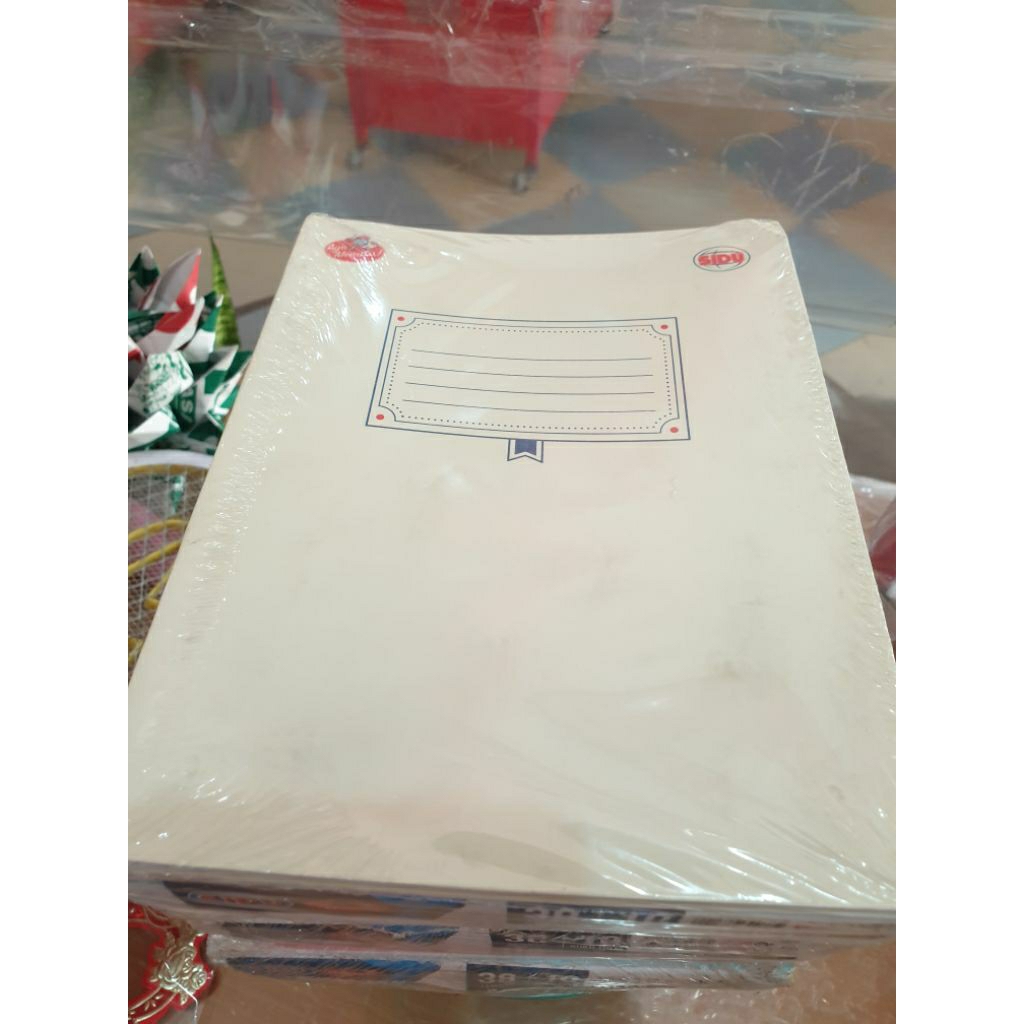 

Buku Tulis Sinar Dunia (SIDU) 1pak isi 10,38 Lembar