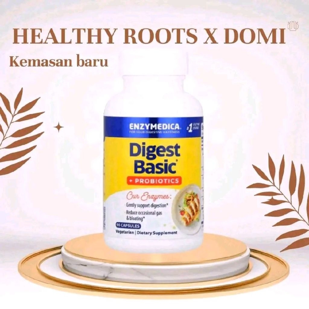 Enzymedica Digest Basic + Probiotics   Enzim Pencernaan