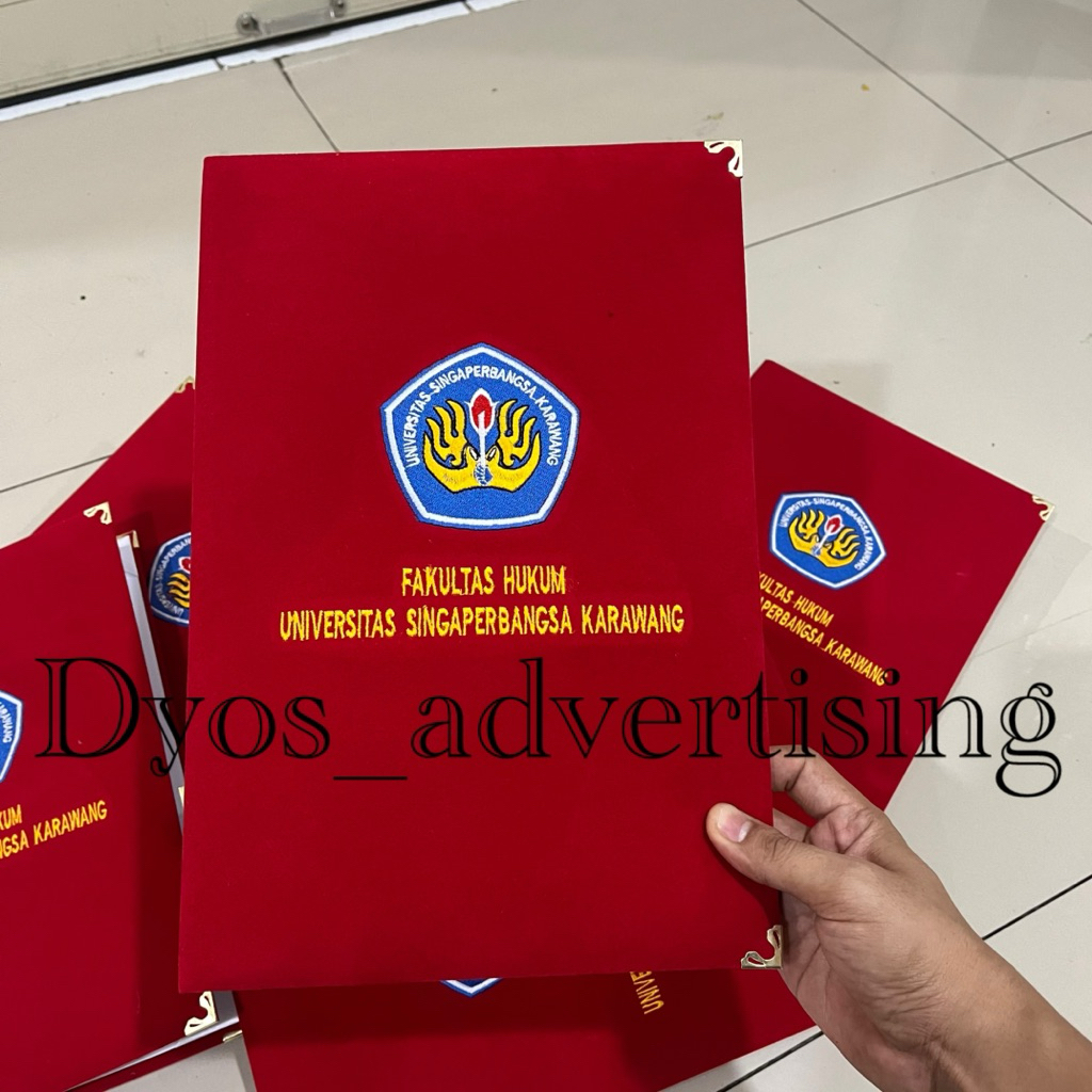 

HJK Map Beludru custom logo map kantor map sekolah map upacara (BORDIR LOGO) Minimal Order 5 pcs