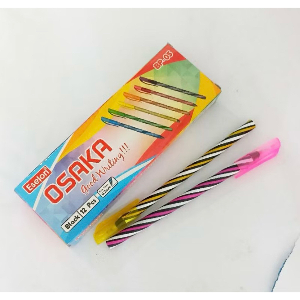

PULPEN OSAKA harga murah berkualitas pulpen hitam pekat
