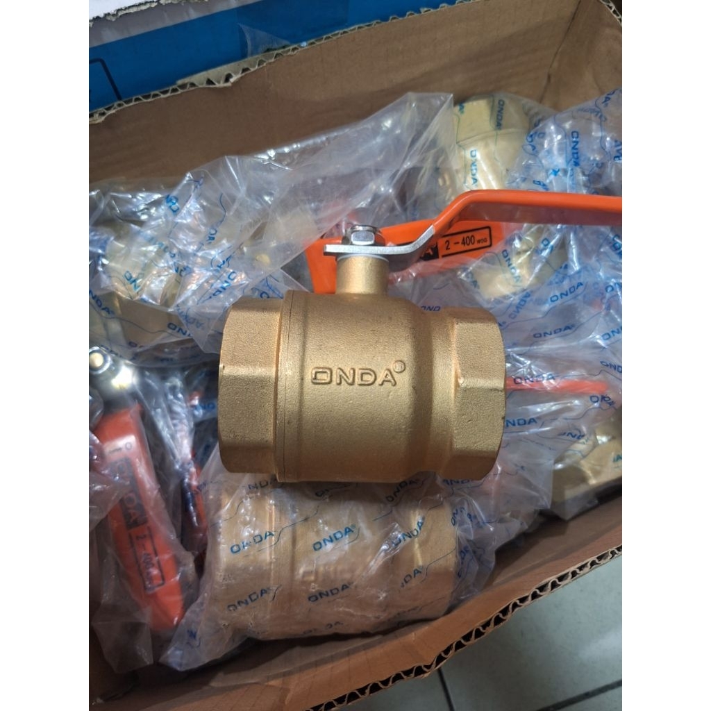 Ball vallve onda 2 inch - stop kran onda 2" kuningan