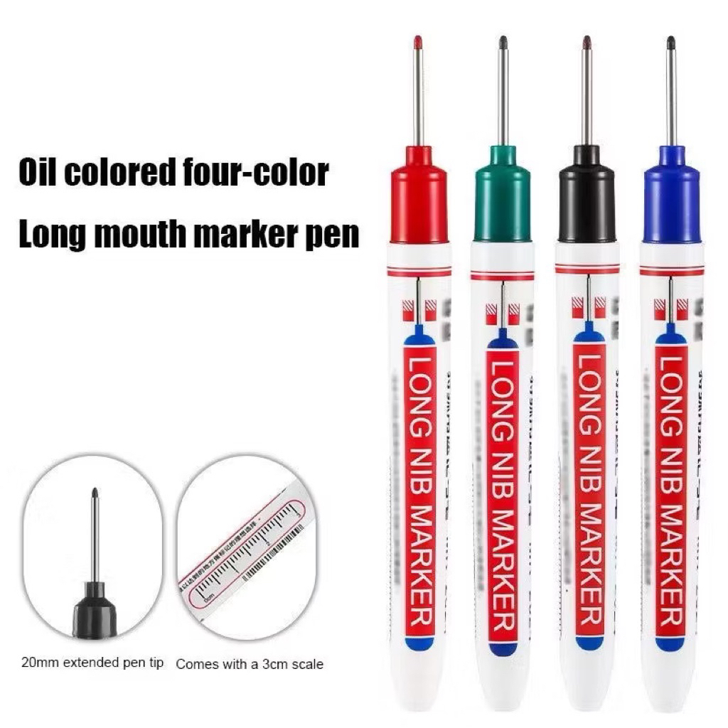 

KA Spidol Pertukangan Nib Marker Alat Tulis Penanda Spidol Long Nib Head Marker Multifungsi