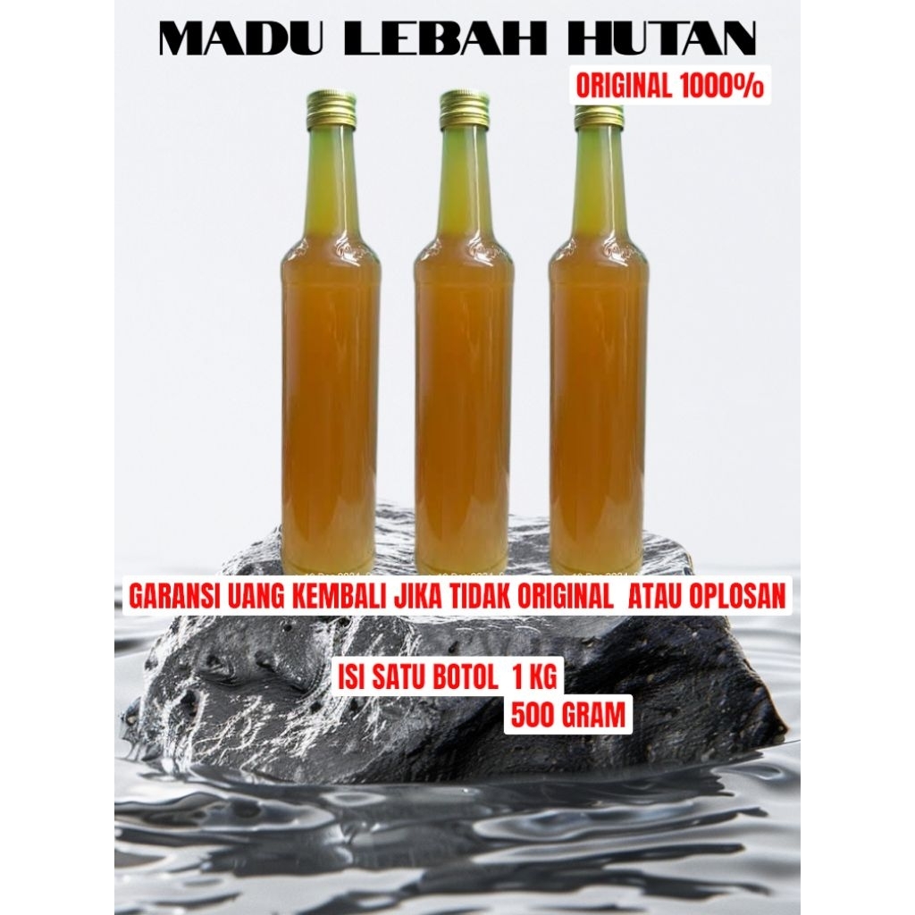 

madu lebah liar asli dari hutan Sumatra garansi uang kembali jika tidak murni atau jika terdapat campuran