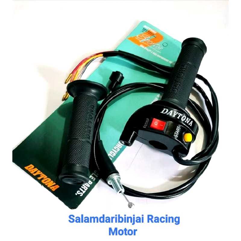 GAS SPONTAN DAYTONA 2 TOMBOL 1 KABEL GAS KONTAN 1 KABEL DAYTONA 2 SWITCH