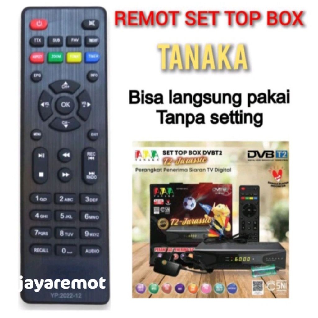 Remote remot Tanaka T2 jurasic