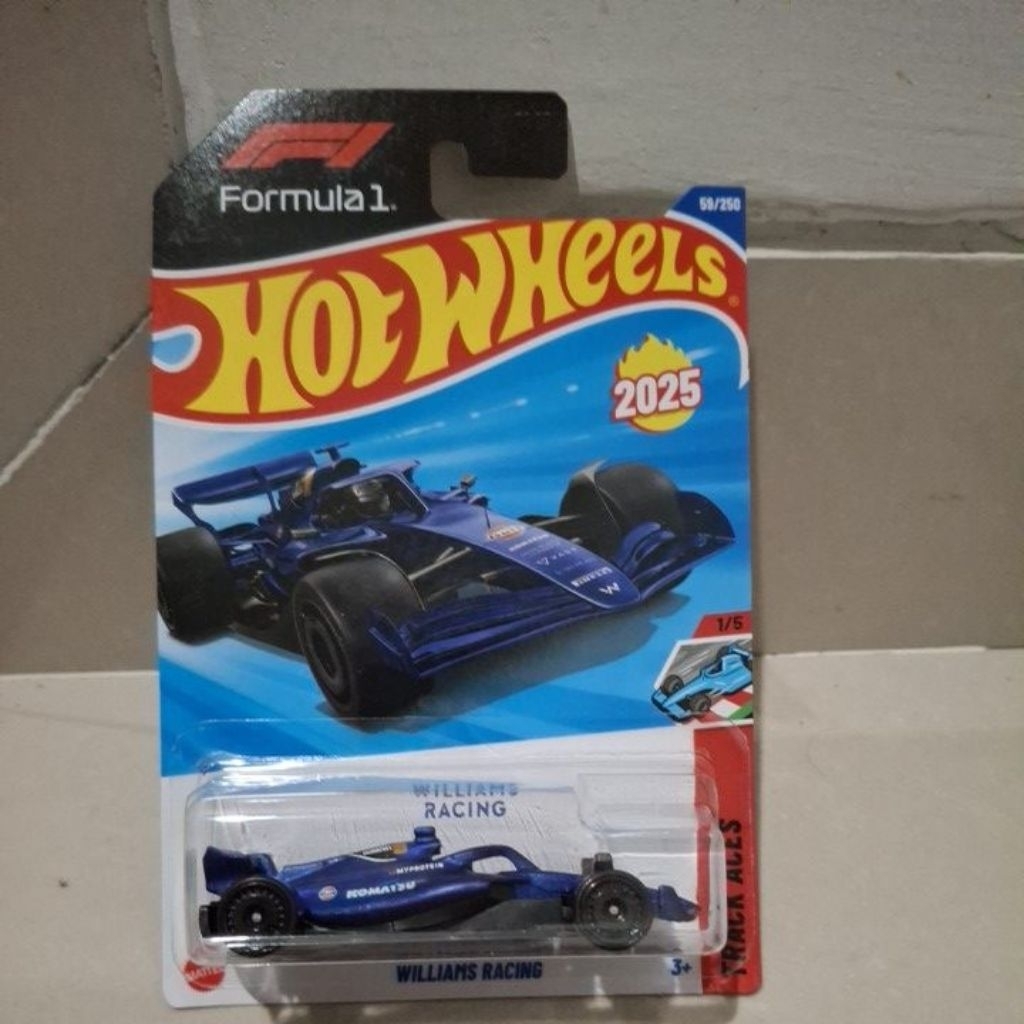 wiliams racing hotwheels formula 1 track aces