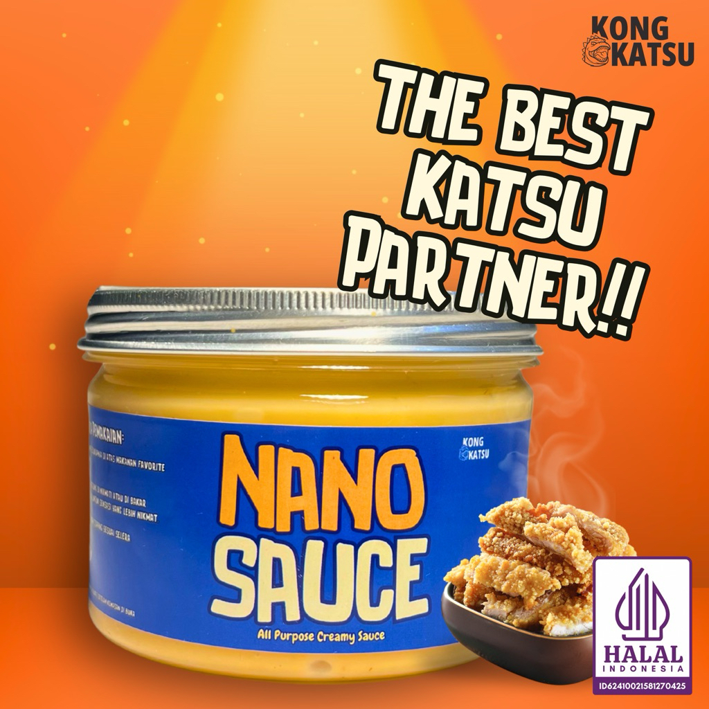 

Nano Sauce by Kong Katsu - Saos Untuk Chicken Katsu