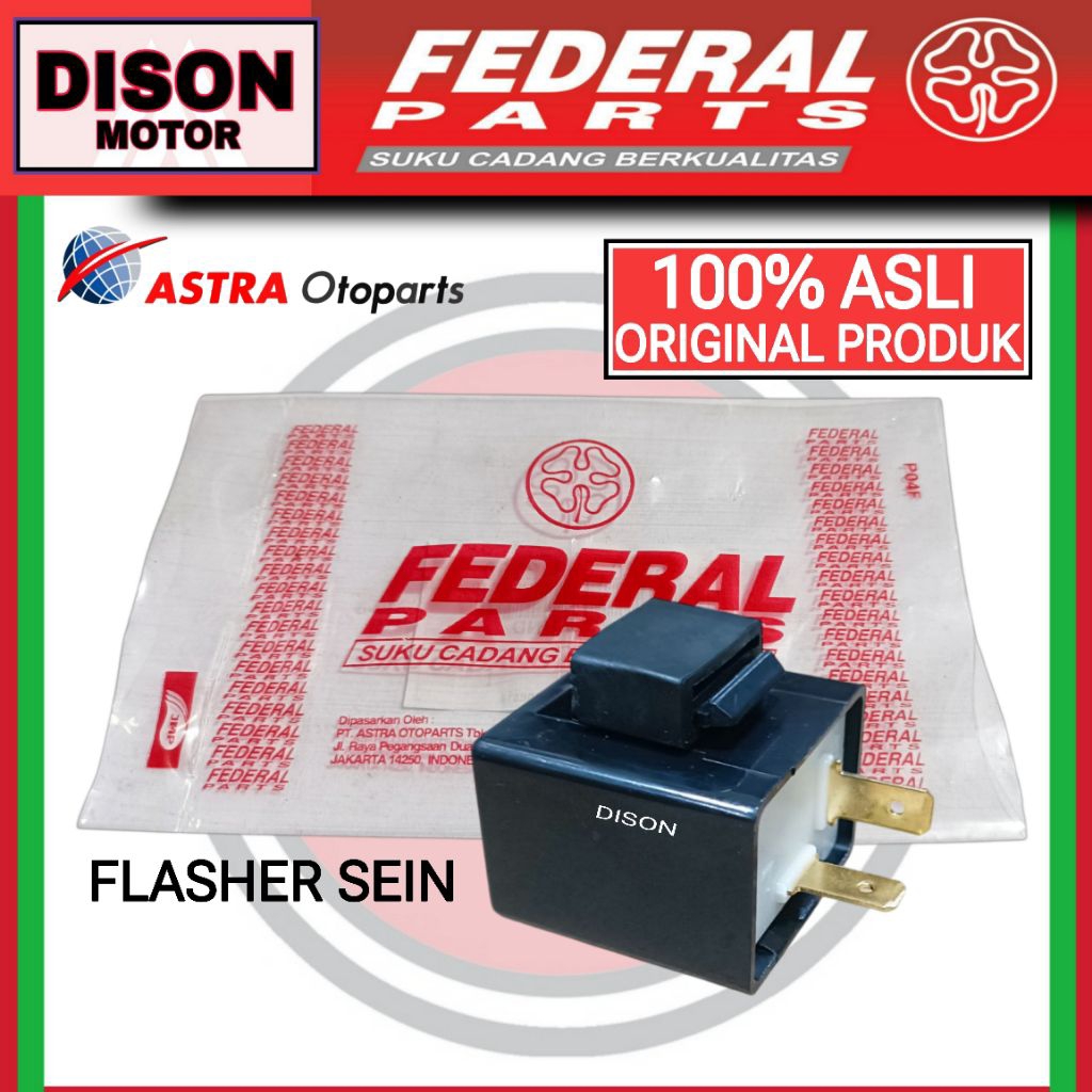 Flaser sen sein federal untuk semua motor Honda Yamaha Suzuki original Flasher sein Riley sen federa