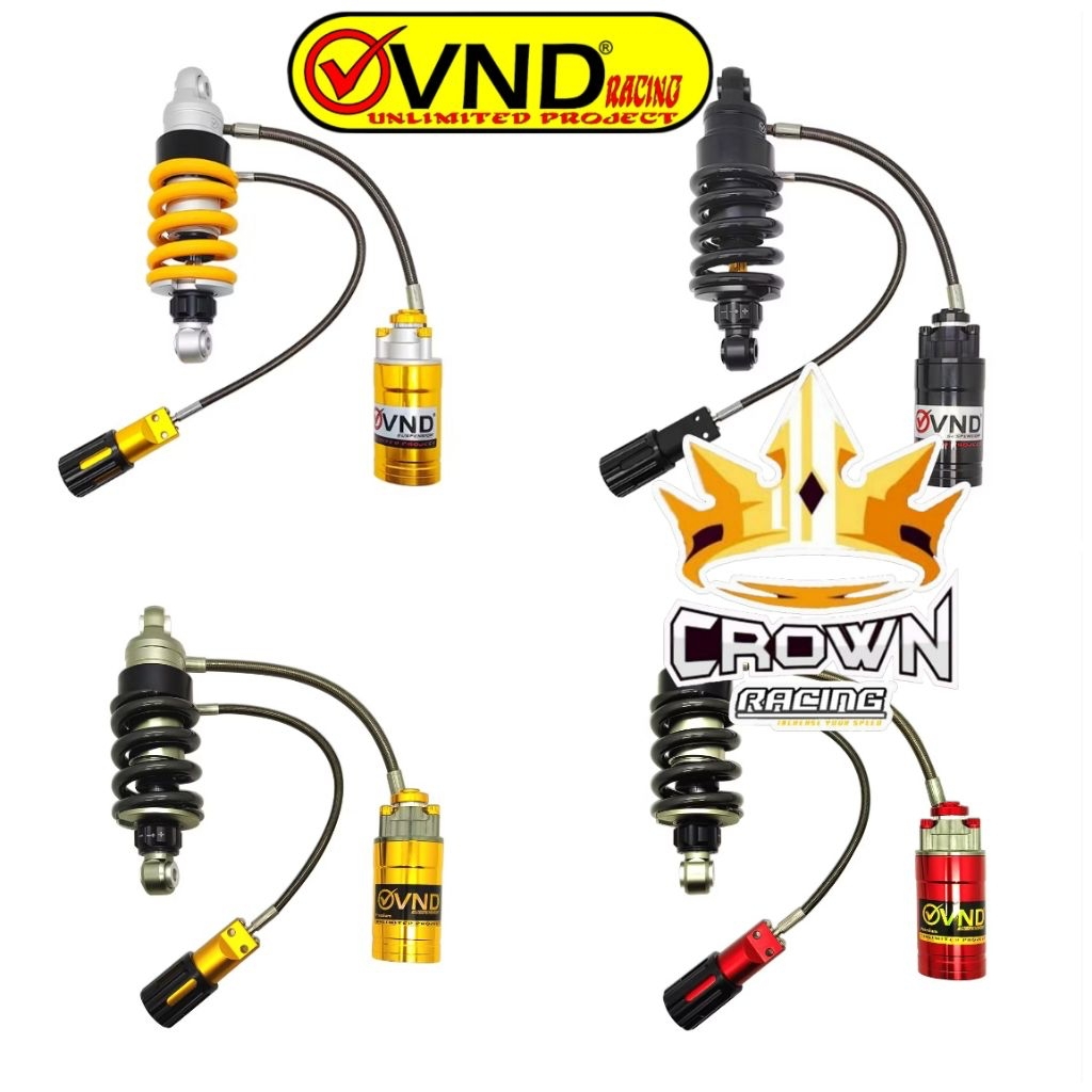 Monoshock Shock Shockbreaker VND AK 666 B1 Pro 3 Clicks Rebound Tabung Pisah Yamaha Jupiter MX Old /