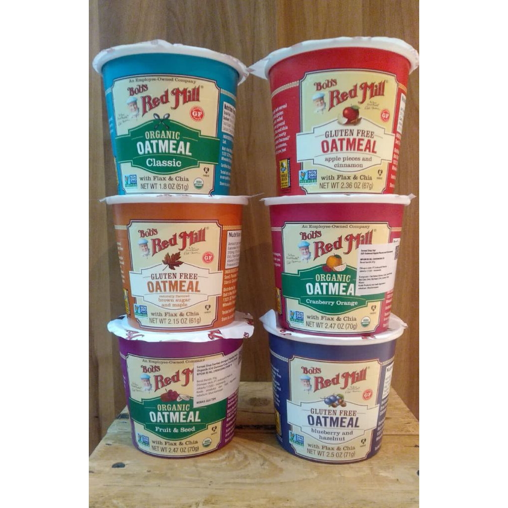 

Bob's Red Mill Gluten Free Oatmeal Cup (6 variant)