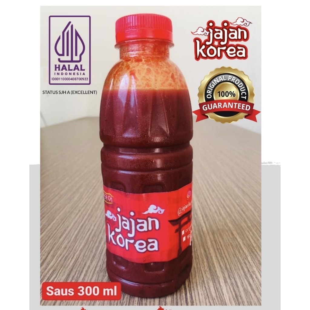 

Grade A Terbaik - Saus Topokki 300 ml HALAL - Topokki / Gochujang / JAJAN KOREA