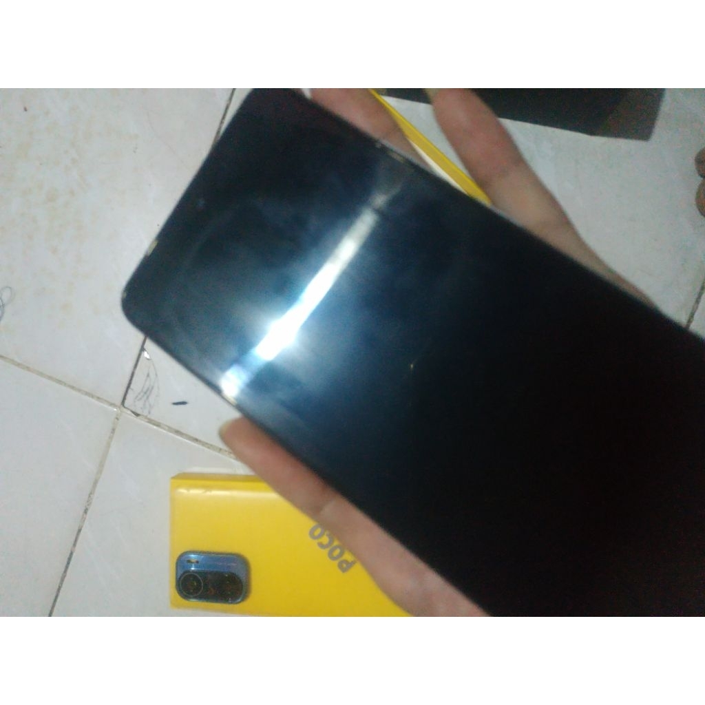 Lcd poco f3 original amoled minus fleksibel