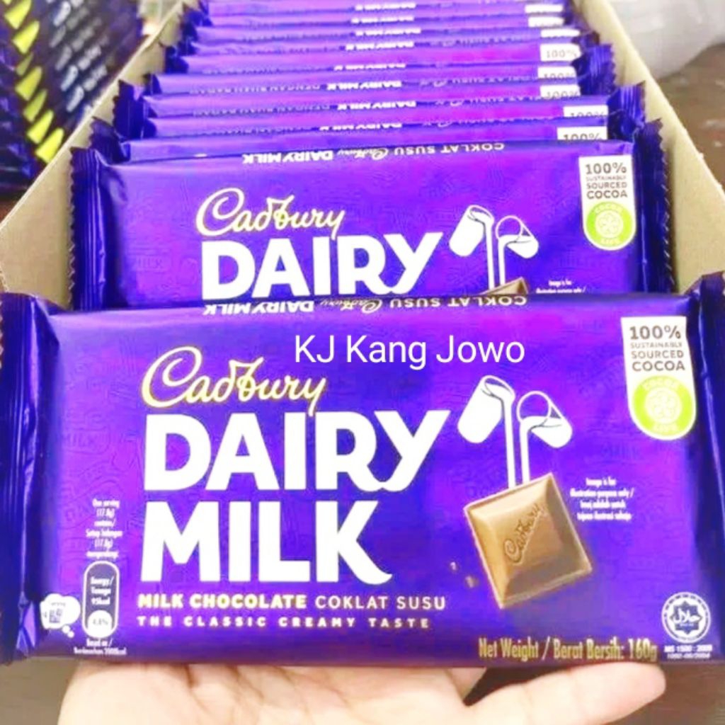 

CADBURRY Cokelat Dairy Milk 160gr COKLAT