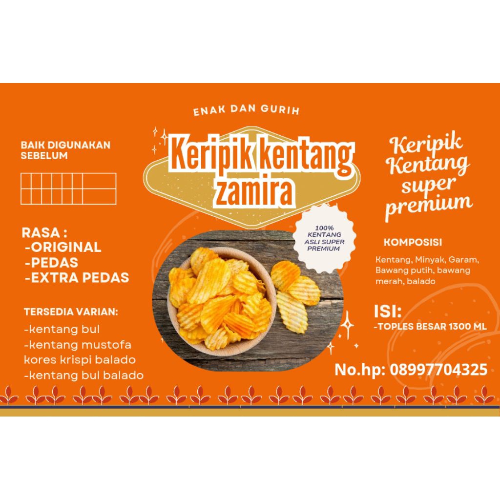 

KERIPIK KENTANG SUPER PREMIUM
