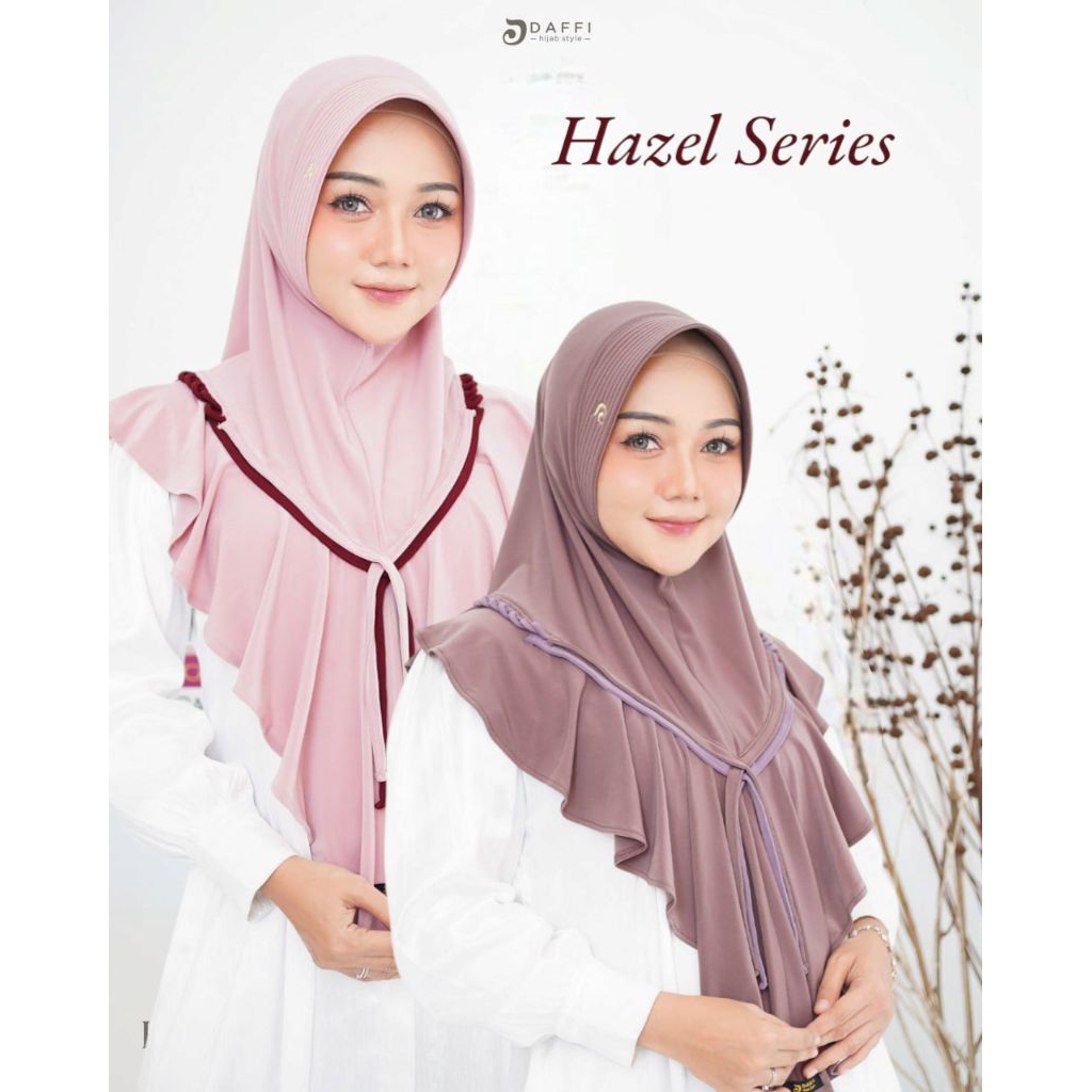 HAZEL BEST SELLER DAFFI HIJAB Hijab Jersey Jilbab Jersey Terbaru Jilbab Terbaru Jilbab Daffi Daffi H