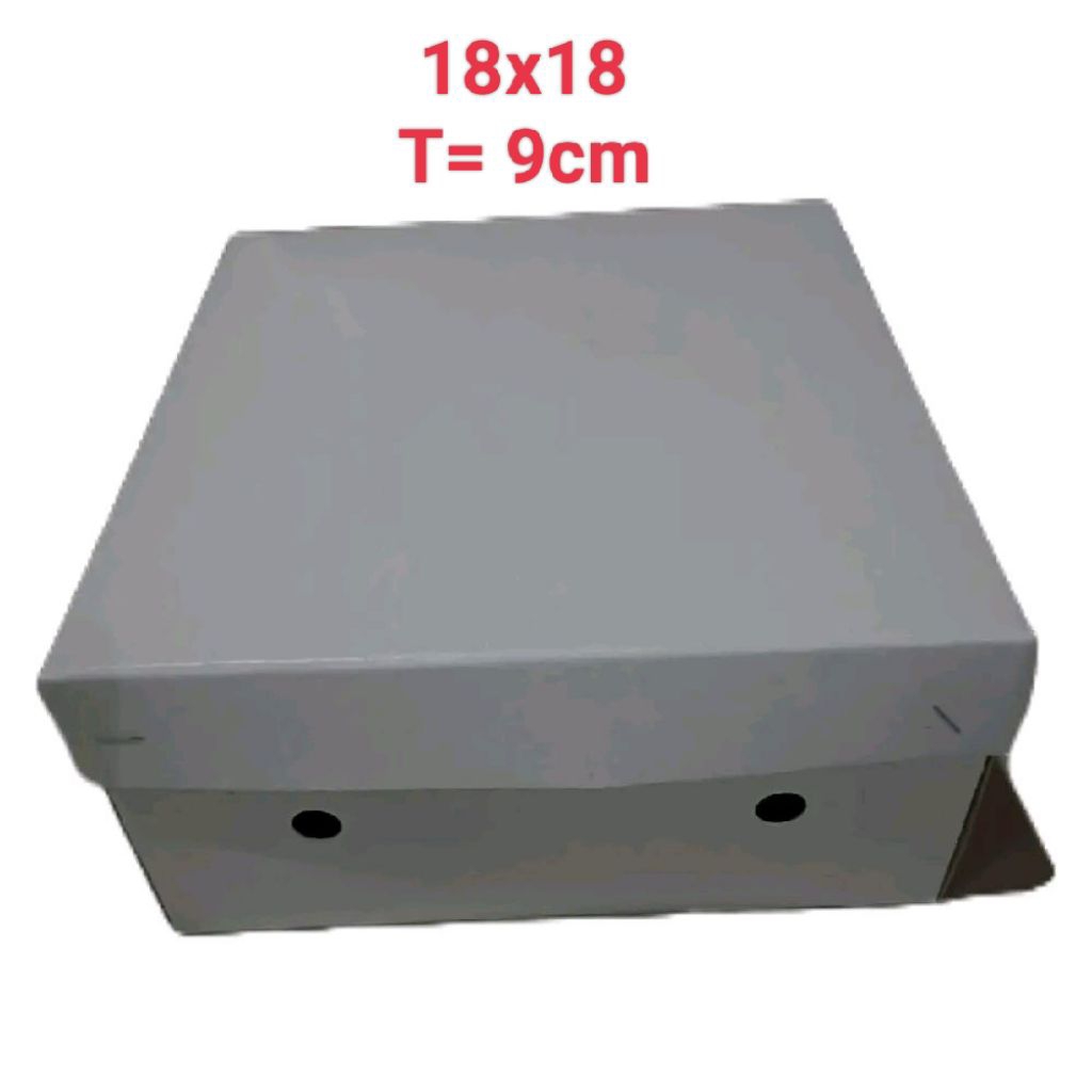

dos nasi 18x18 / kardus nasi kotak 18x18 sudah sama tutupnya