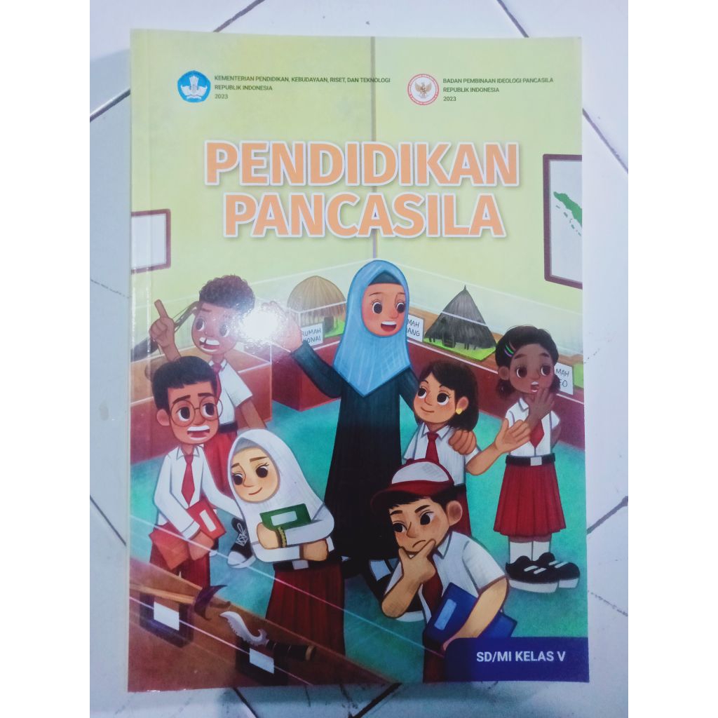 Buku Pendidikan Pancasila Kelas 5 Kurikulum Merdeka